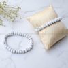 Howlite Button beads Bracelet