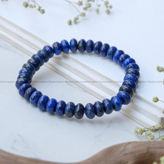 Lapis Lazuli Button beads Bracelet