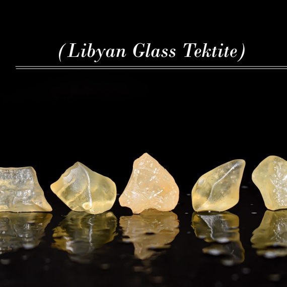 Libyan Glass Tektite Raw Crystal
