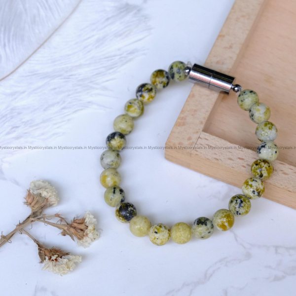 Serpentine Metallic Magnetic Bracelet