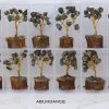 Golden Pyrite Bonsai Tree Set for Abundance