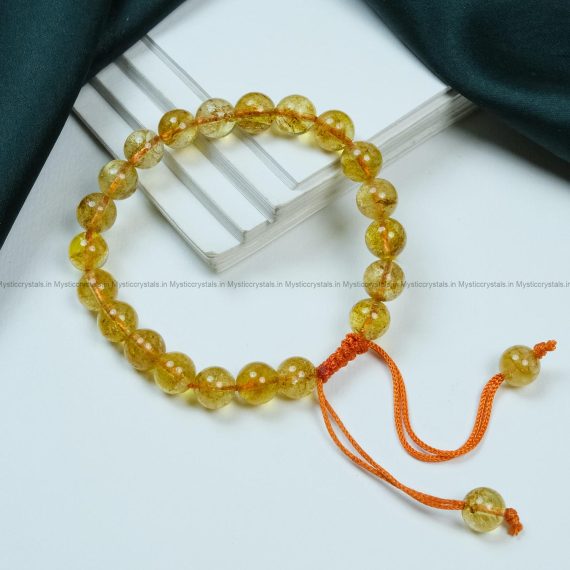 Citrine Adjustable Bracelet