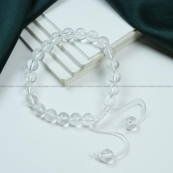 Clear Quartz Adjustable Bracelet
