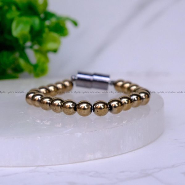 Golden Hematite Bracelet