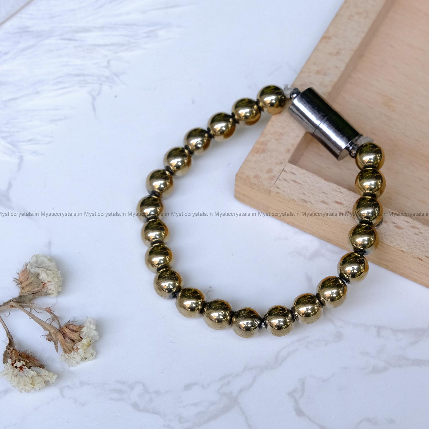 Golden Hematite Bracelet