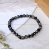 Larvikite 6 mm Diamond Cut Bracelet