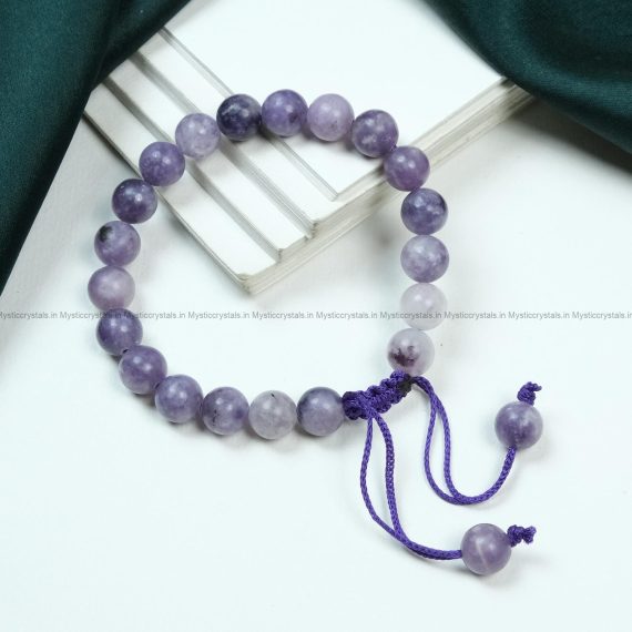 Lepidolite Adjustable Bracelet