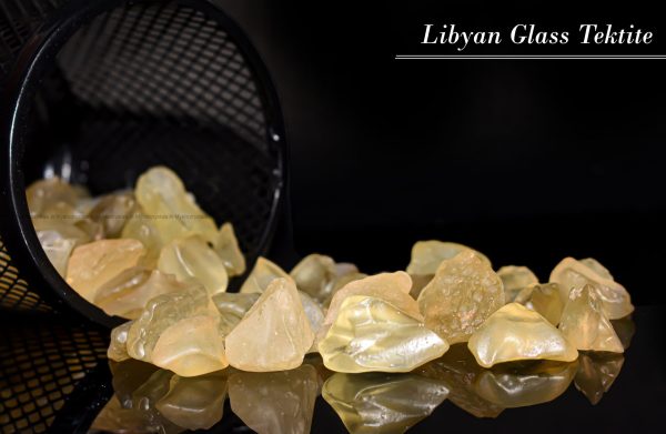 Libyan Glass Tektite Raw Crystal