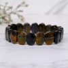 Multi Tiger Eye Cut Stone Bracelet
