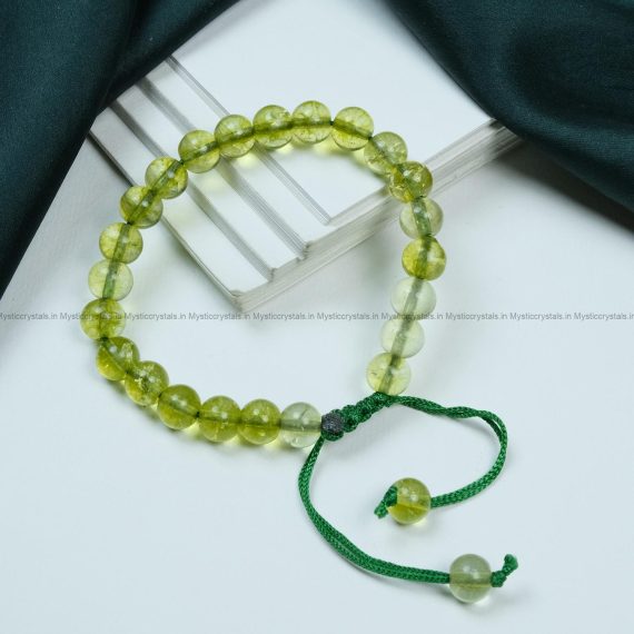 Peridot Adjustable Bracelet