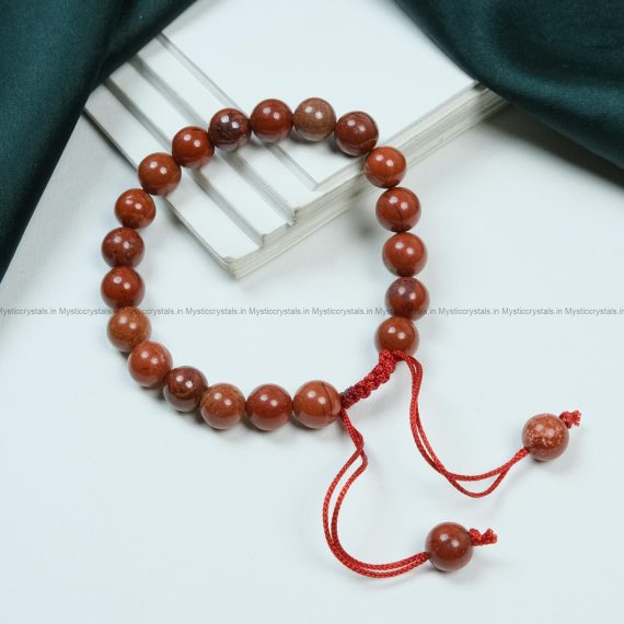 Red Jasper Adjustable Bracelet