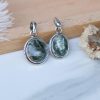 Serpentine Pure Silver Pendants