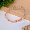 Premium Sericite Orange Phantom Snow Bracelet
