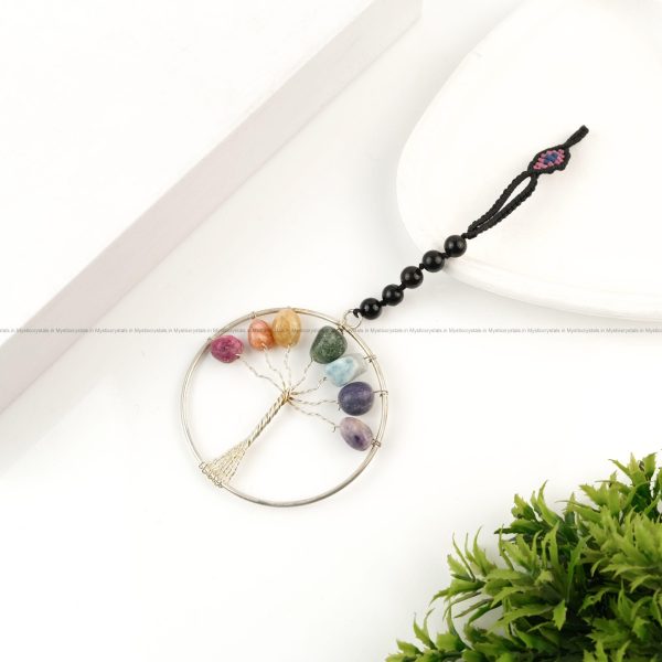 Tree of Life Seven Chakra Wall Hanging