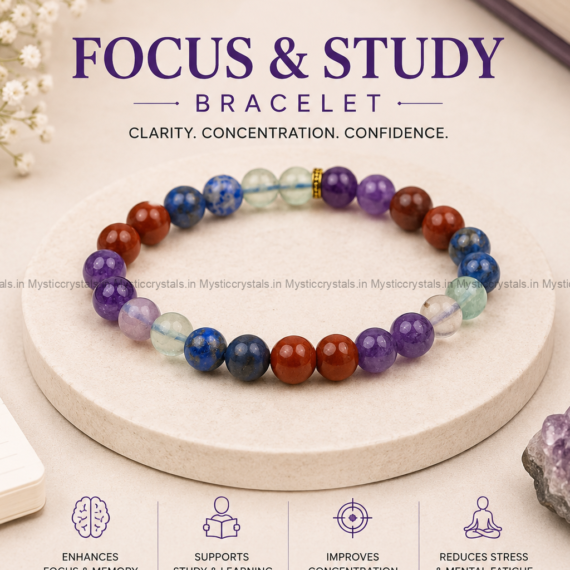 Crystal Bracelet For Focus And Study