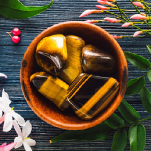 Tiger eye crystal Stone