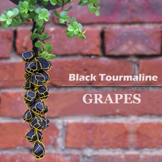 Black Tourmaline Crystal Grapes