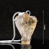 Citrine Angel Pendant With Chain