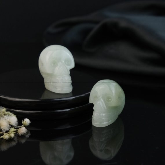 Green Aventurine Crystal Skull