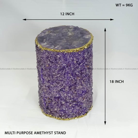 Multi Purpose Amethyst Stand