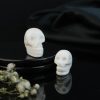 Scolecite Crystal Skull