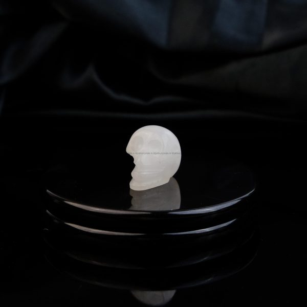 Selenite Crystal Skull