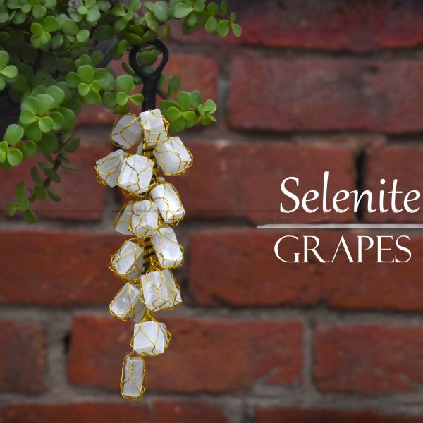 Selenite Crystal Grapes