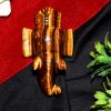 Tiger Eye Ganesha Head