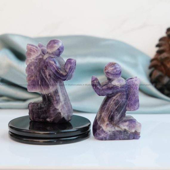 Amethyst Crystal Praying Angel
