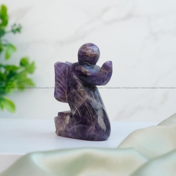 Amethyst Crystal Praying Angel
