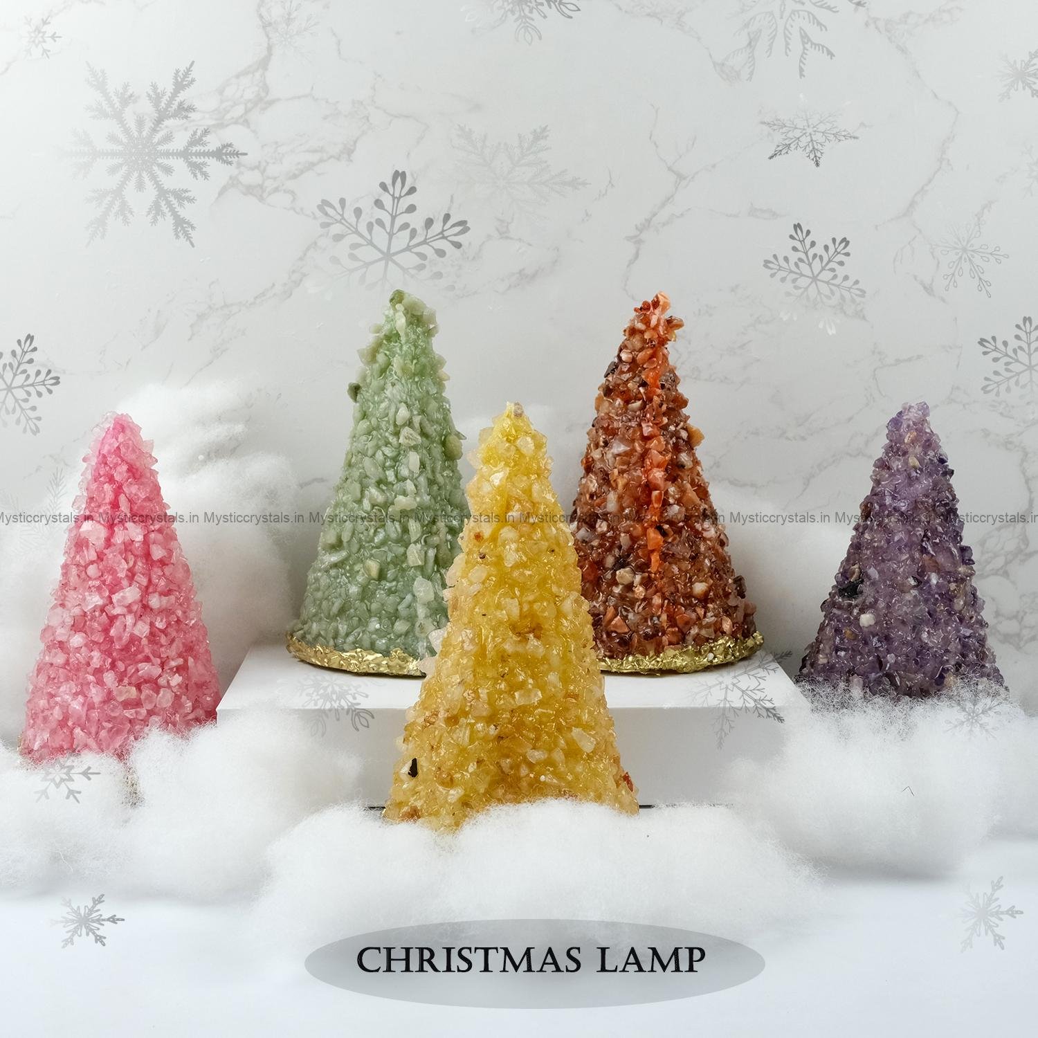 Crystal Christmas Tree Lamp