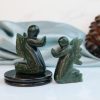 Green Aventurine Crystal Praying Angel