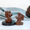 Mahogany Obsidian Crystal Praying Angel