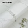 Exclusive Circular Faceted Flat bead Rainbow Moonstone Bracelet