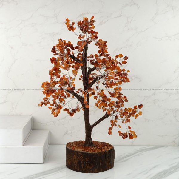 Red Sulemani Crystal Tree