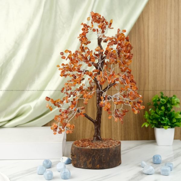 Red Sulemani Crystal Tree