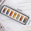 Seven Chakra Crystal Bottle Set