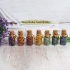 Seven Chakra Crystal Bottle Set