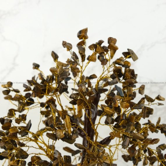 Tiger Eye Crystal Tree