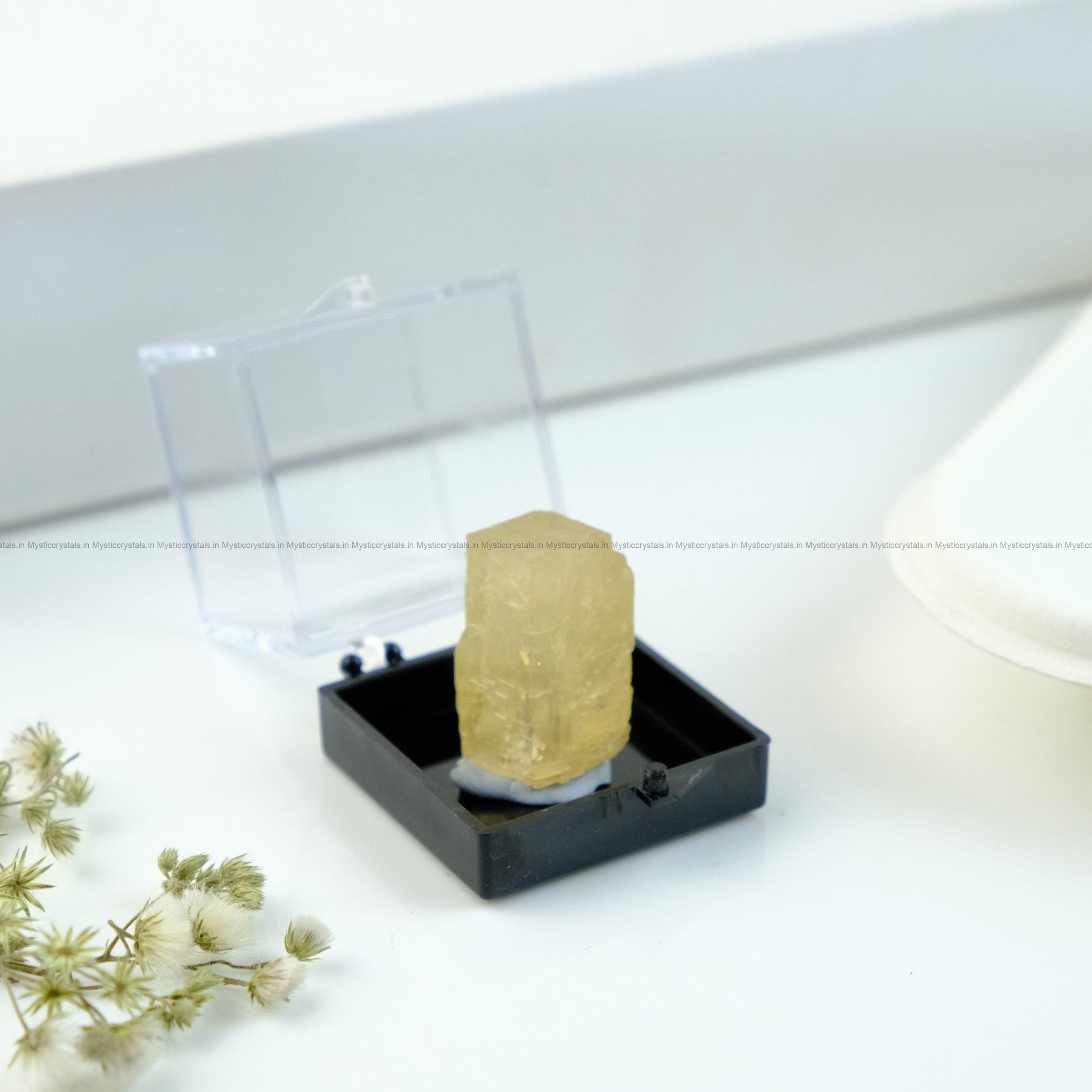 Natural Honey Calcite Mineral