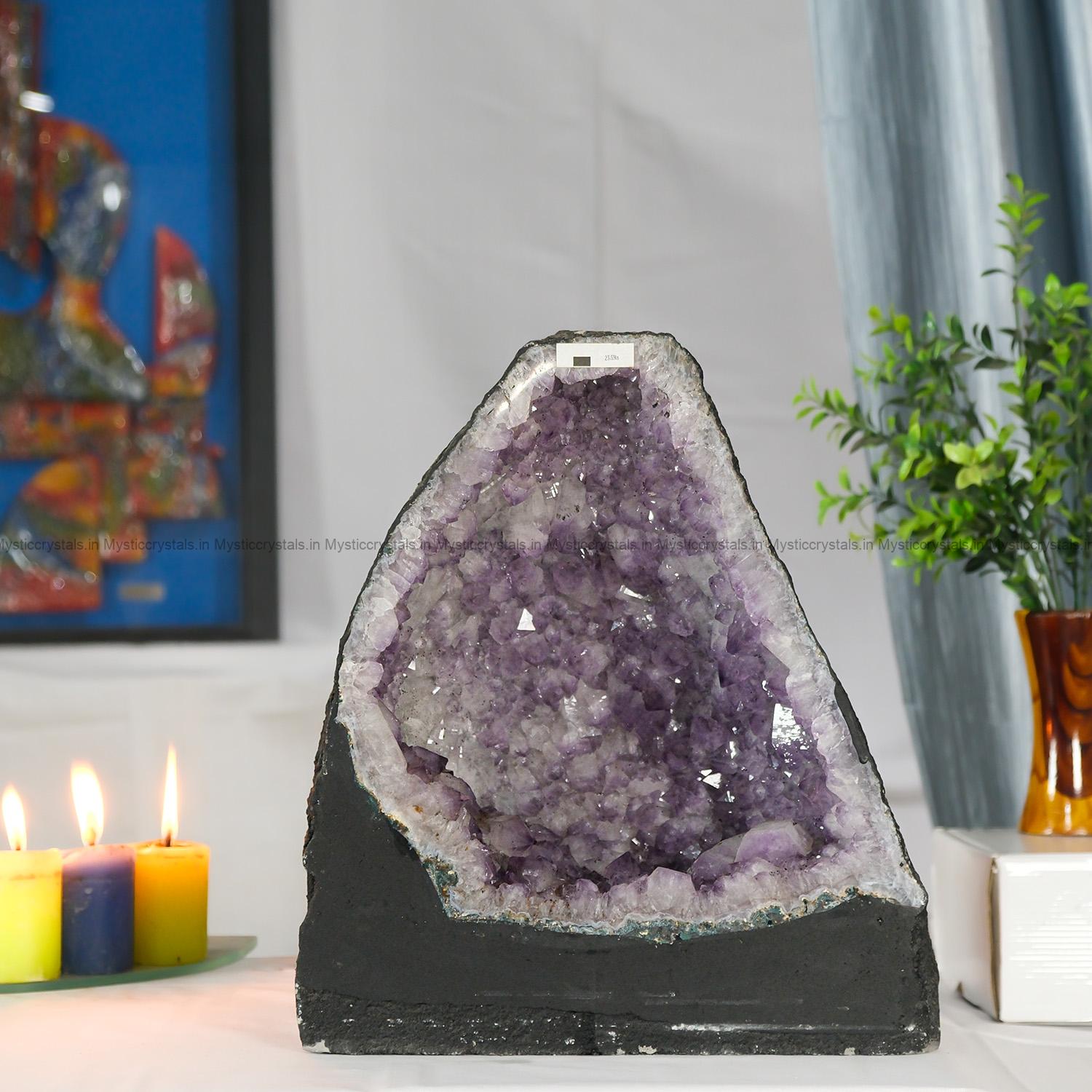 Natural Amethyst Geodes