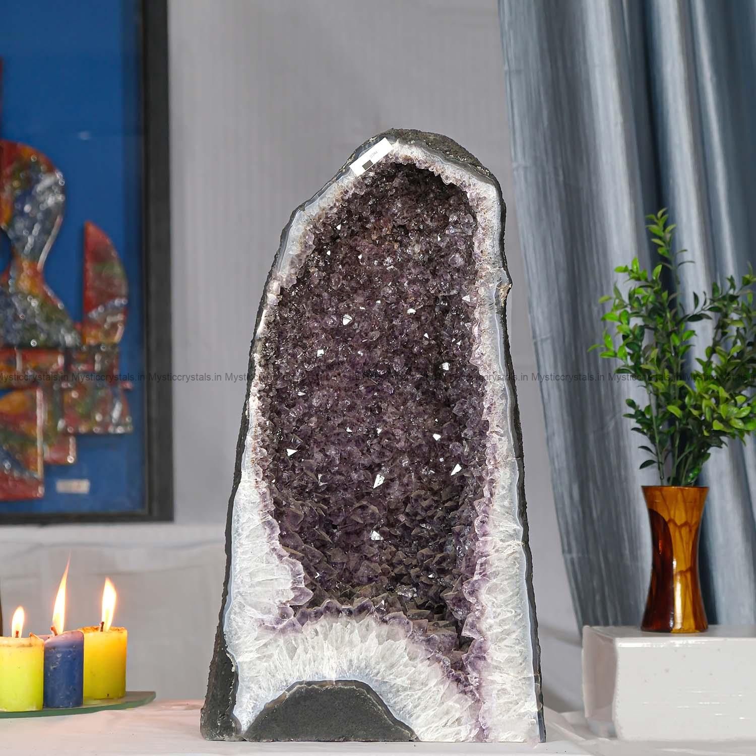 Amethyst Crystal geode