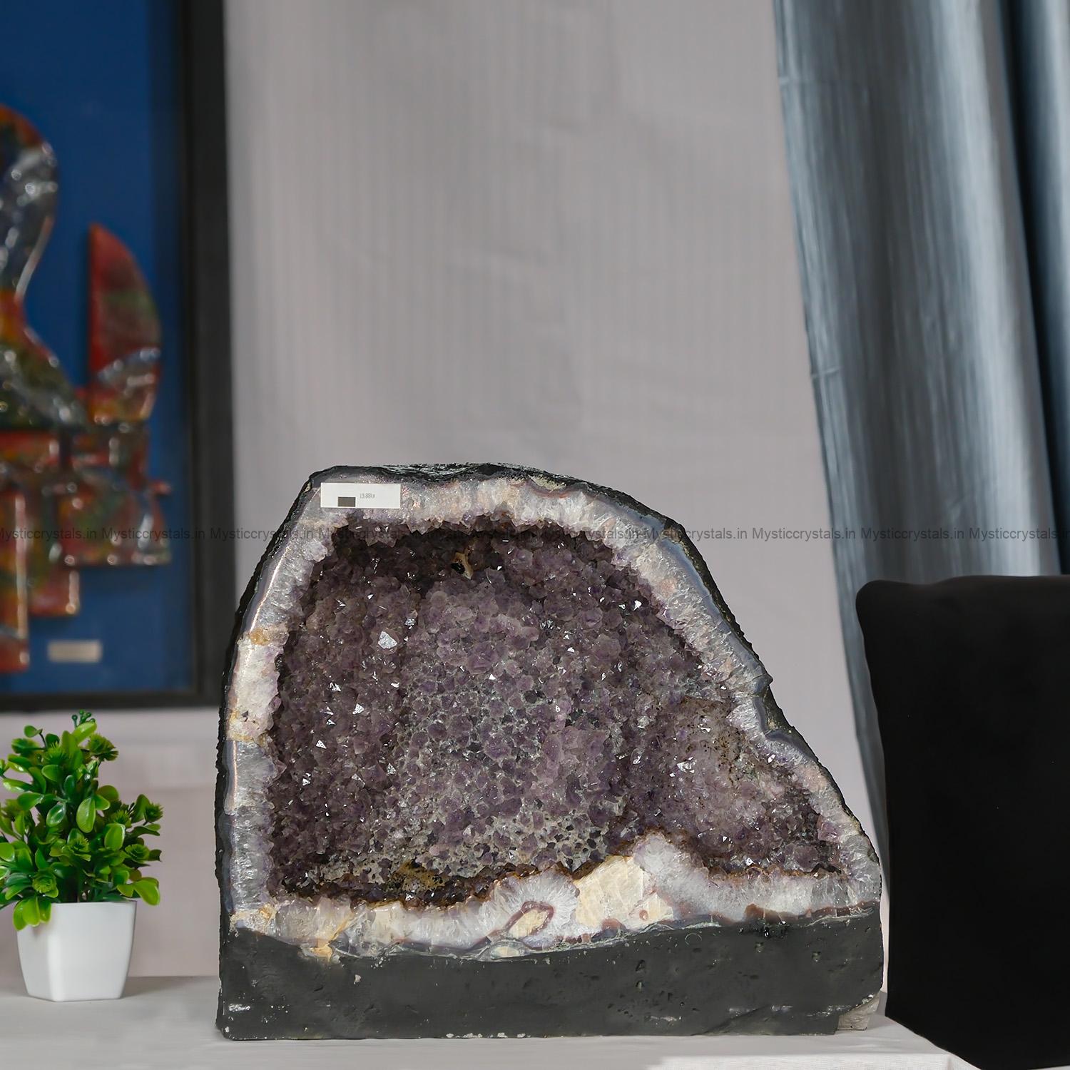 Natural Amethyst Geode