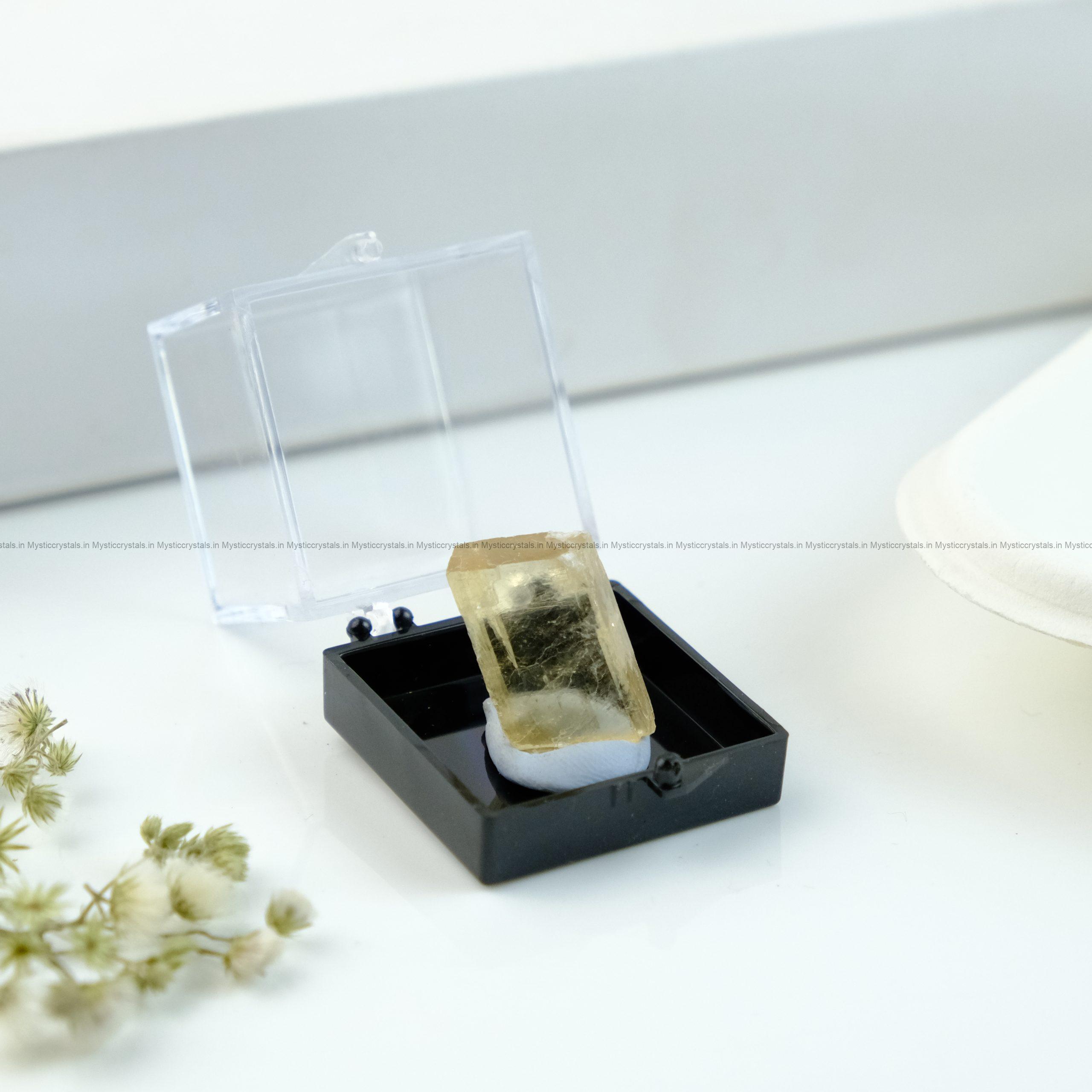 Natural Honey Calcite Mineral