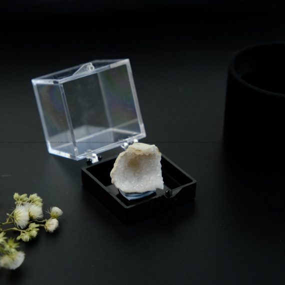 Natural Crystal Quartz Geode Mineral