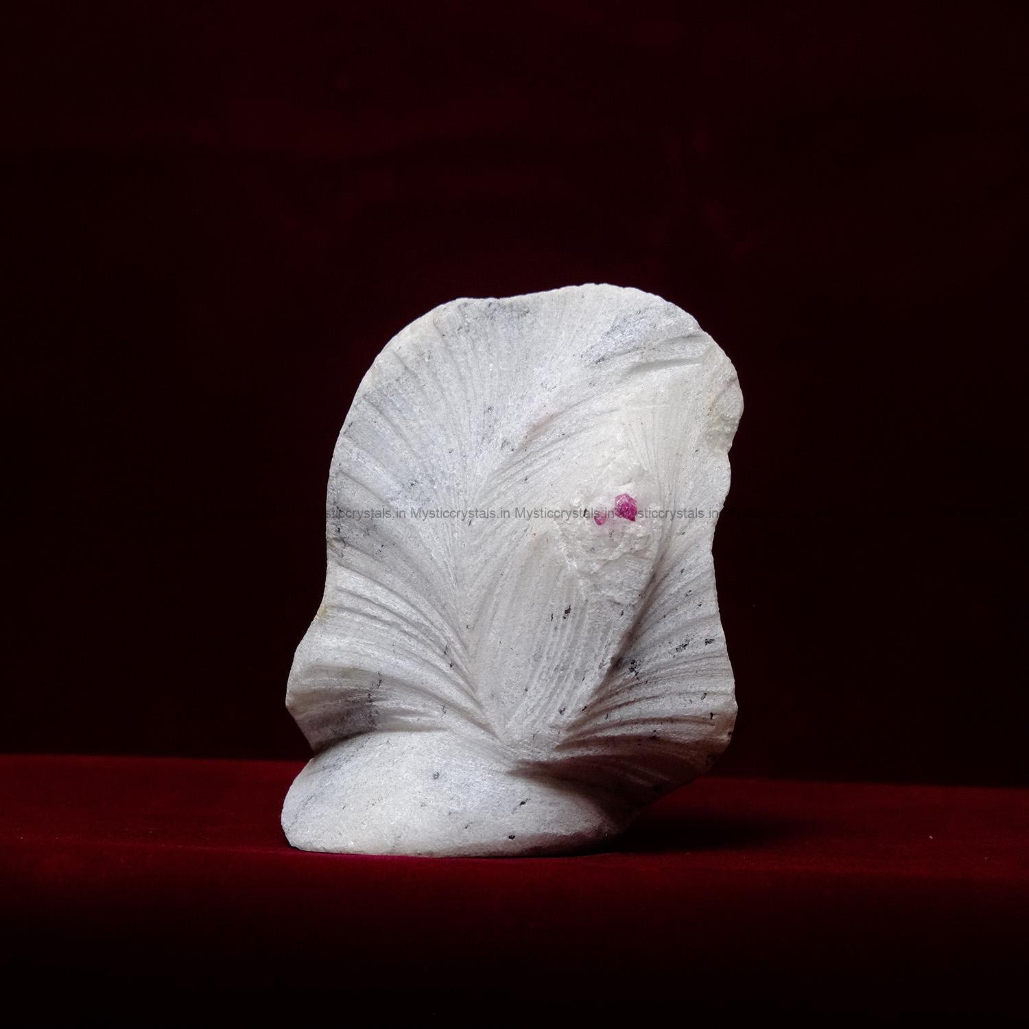 Natural Cinnabar Sculpture