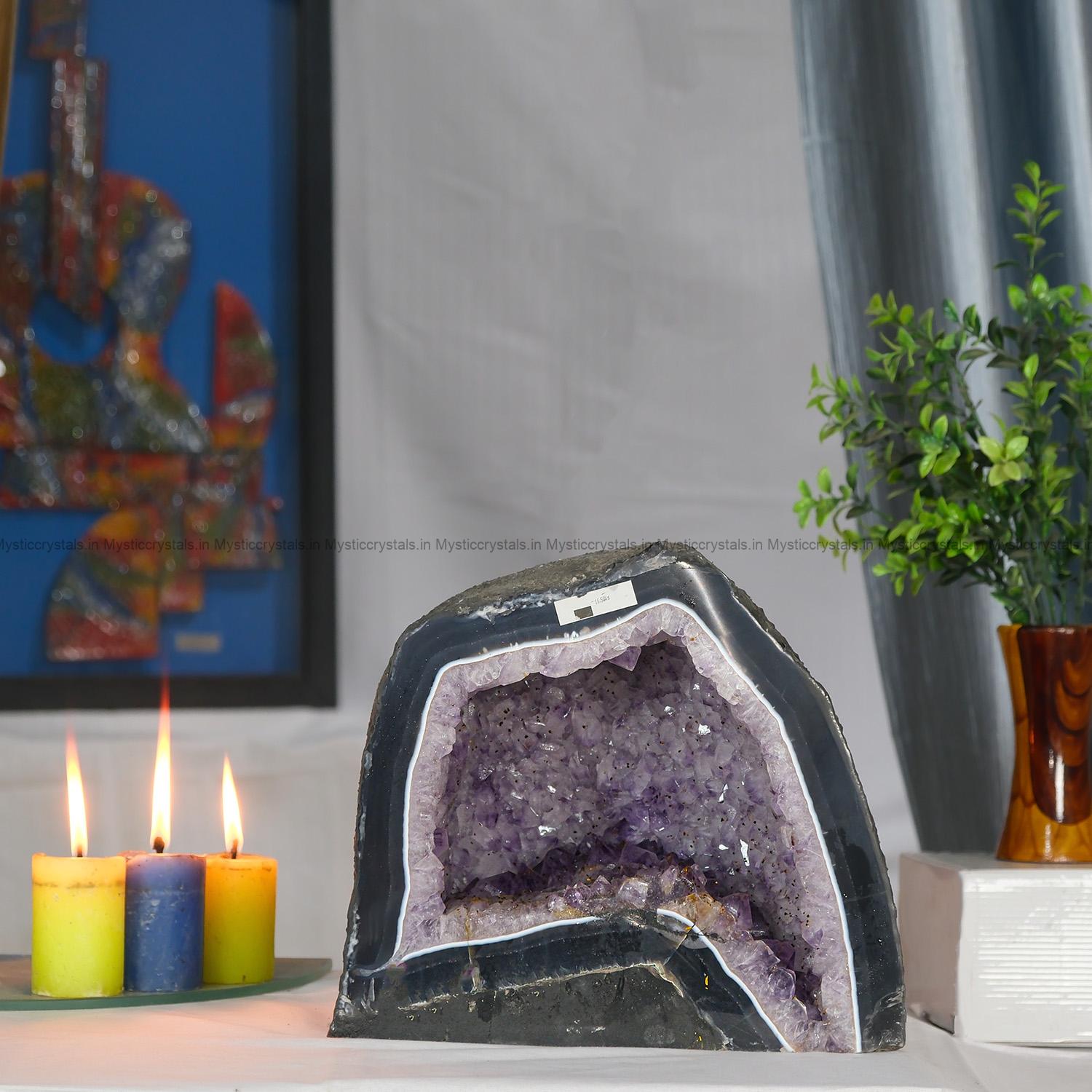 Natural Amethyst Geodes