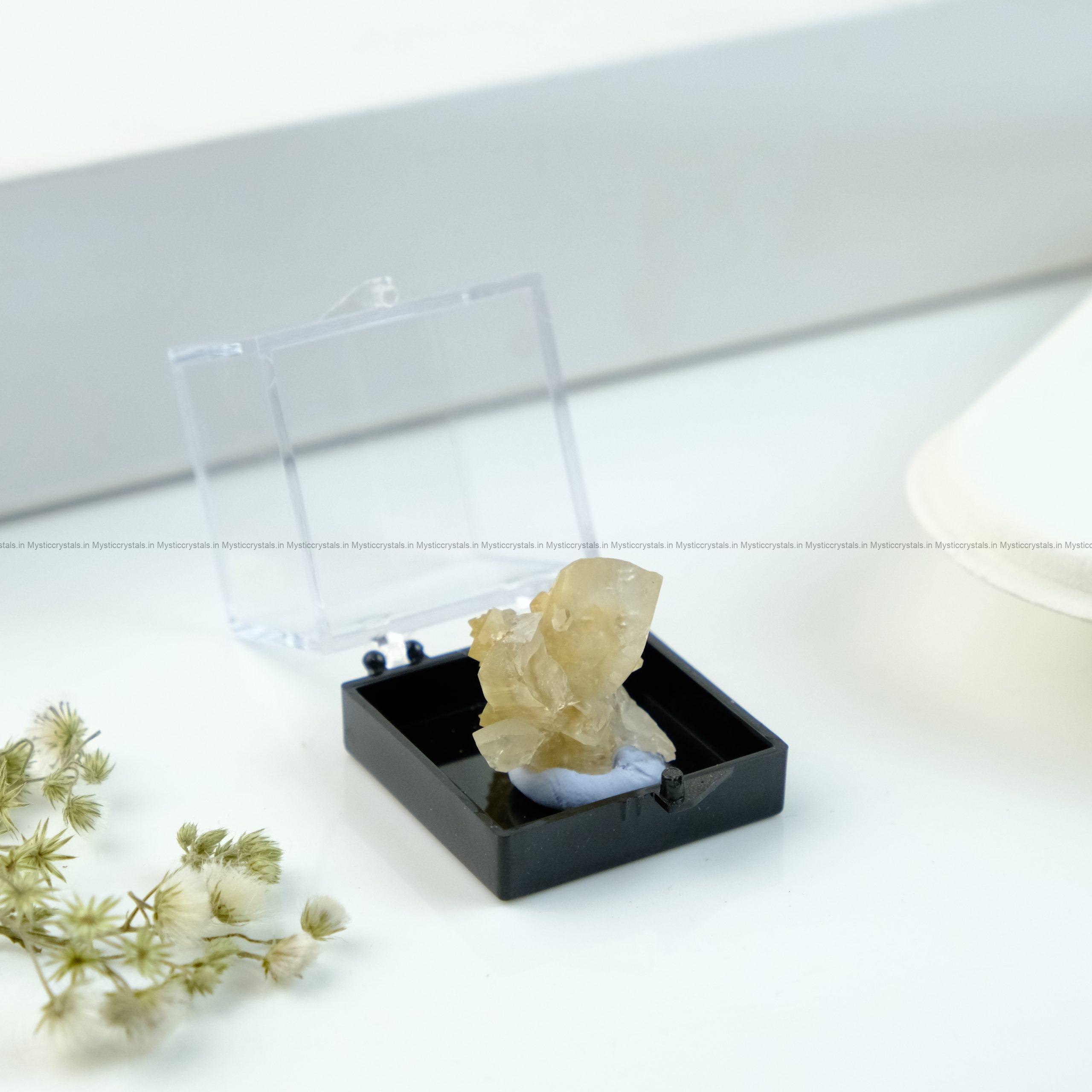 Natural Honey Calcite Mineral