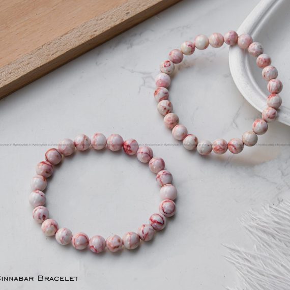 Natural Cinnabar Bracelet