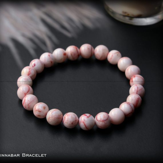 Natural Cinnabar Bracelet